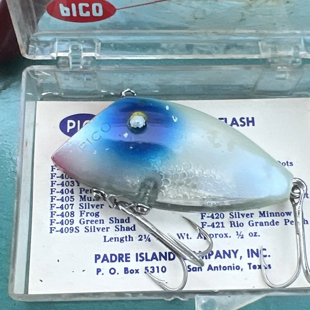 Vintage Pico Perch Fishing Lure